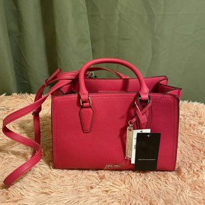 [Sold] Nine West Berry 3 Compartment Satchel